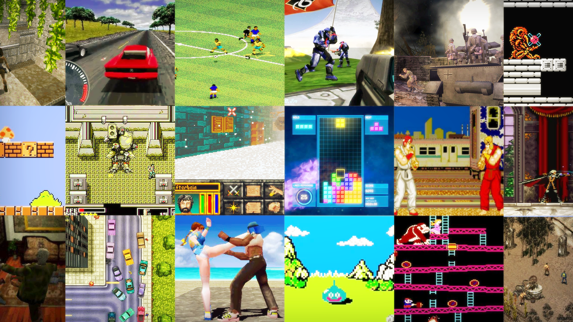 До и после: визуальная эволюция известных видеоигр - 1