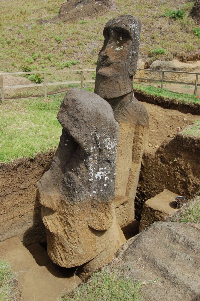 Ученые разгадали тайну истуканов на острове Пасхи: каменные стражи