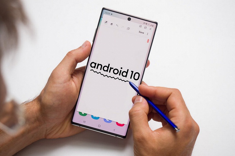 Самая топовая версия флагмана Samsung наконец-то тоже получила Android 10