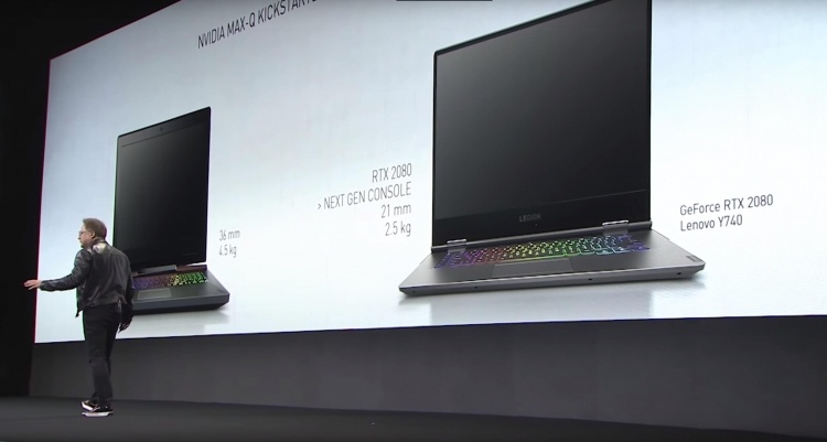 NVIDIA заявила, что мобильная GeForce RTX 2080 мощнее, чем консоли следующего поколения