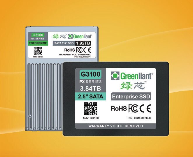В накопителях Greenliant G3200 объемом до 1,92 ТБ используется флеш-память SLC NAND 
