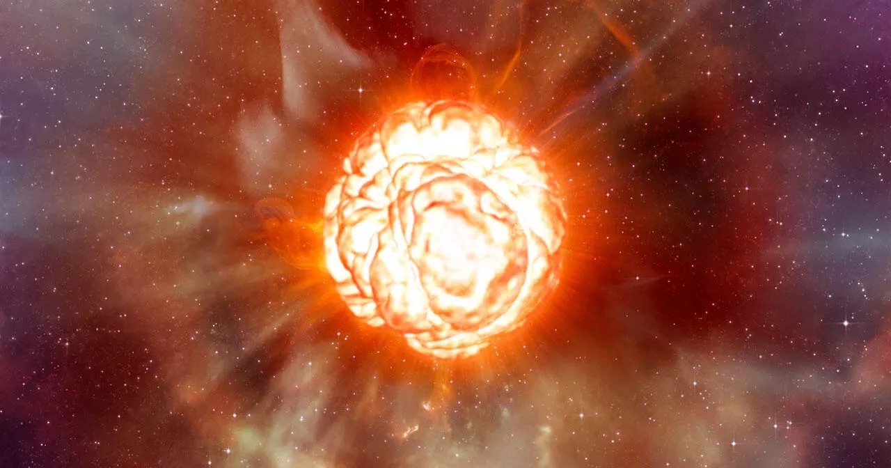Одна из ярчайших звезд сильно потускнела. Она скоро станет сверхновой?