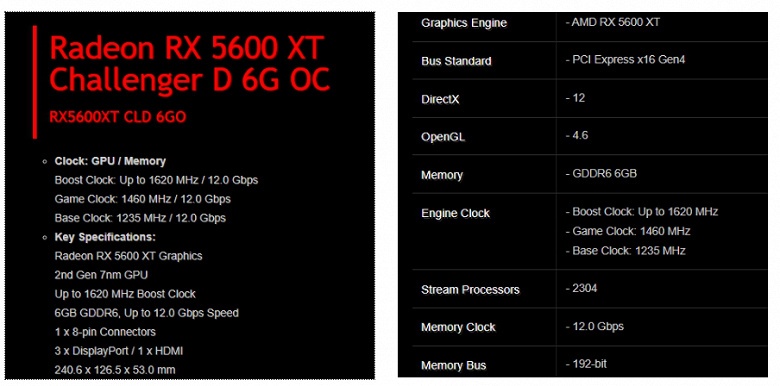 Radeon RX 5600 XT — это немного урезанная RX 5700