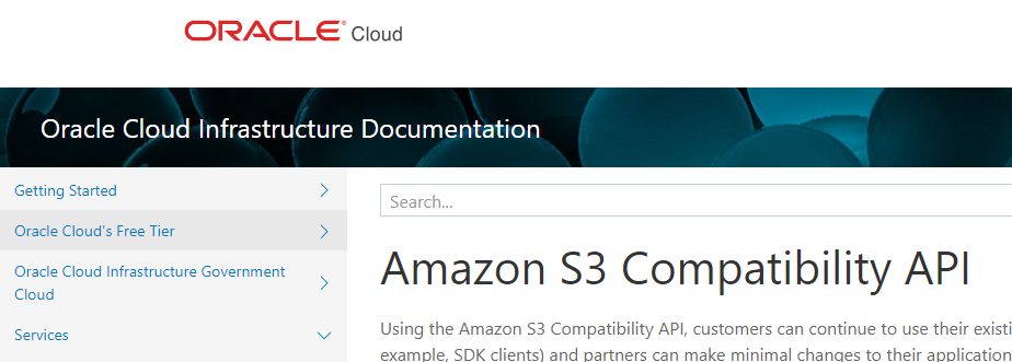 Oracle сама скопировала API у Amazon S3, и это совершенно нормально - 2