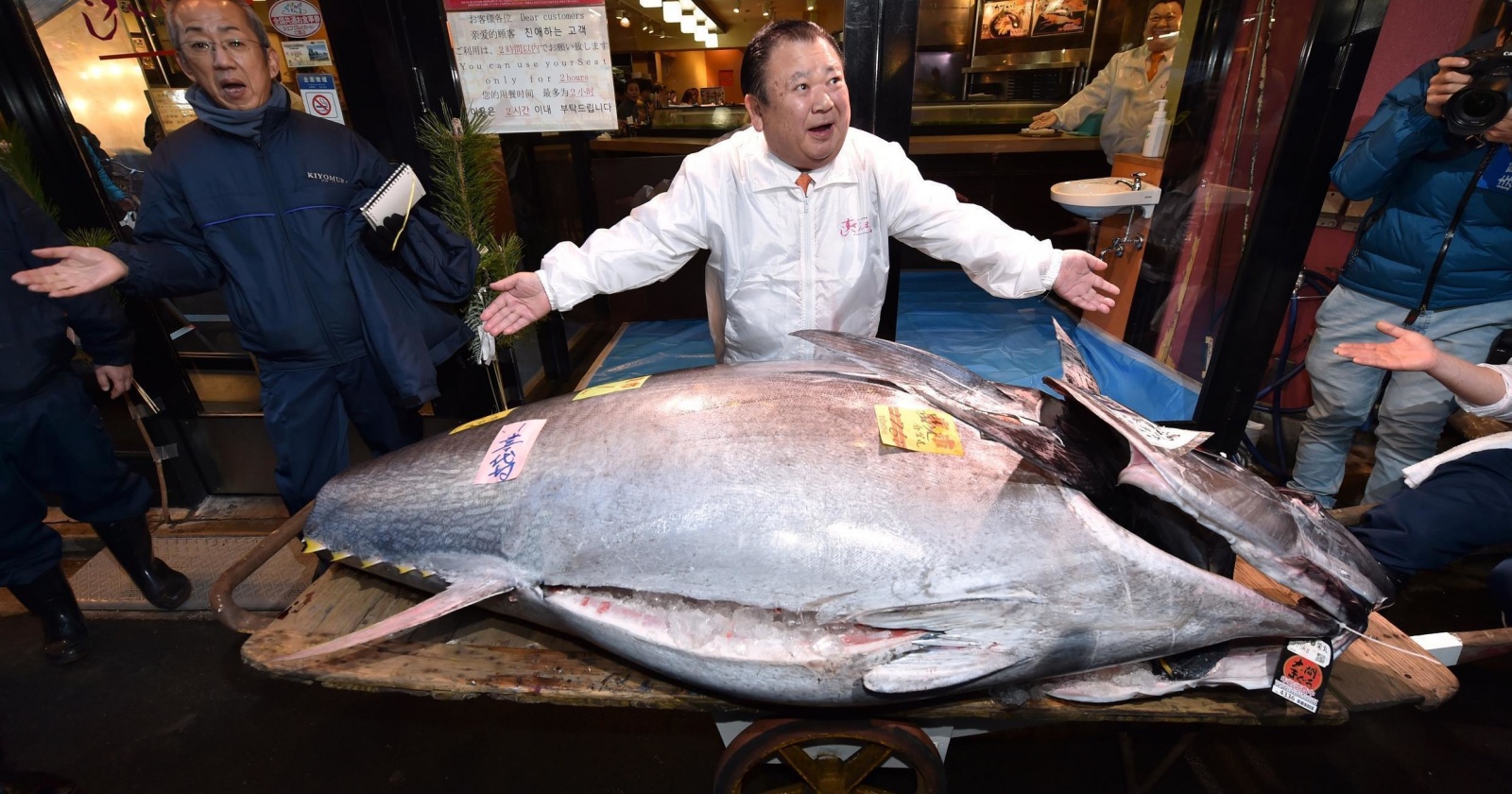 Голубого тунца продали за 1,8 миллиона долларов