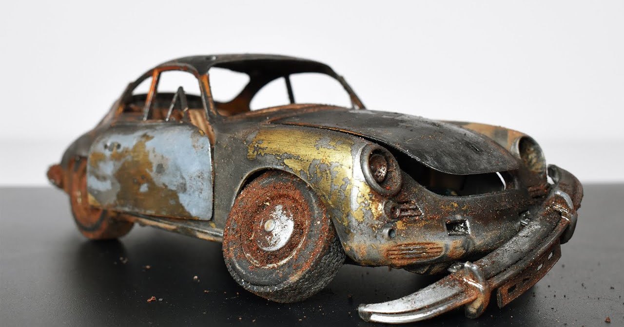 Реставрация ржавого Porsche: вторая жизнь крохотного авто