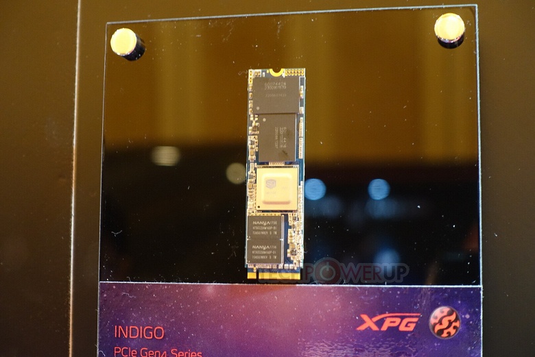 В SSD Adata XPG Sage, Indigo и Pearl с интерфейсом PCIe 4.0 не используется контроллер Phison E16