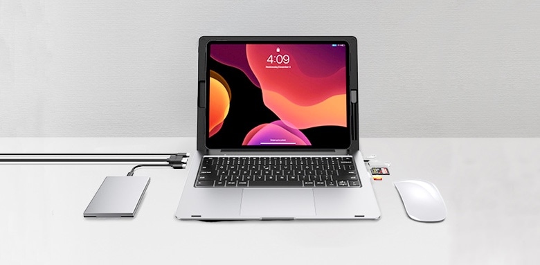 Doqo: аксессуар, превращающий iPad Pro в аналог MacBook - 2