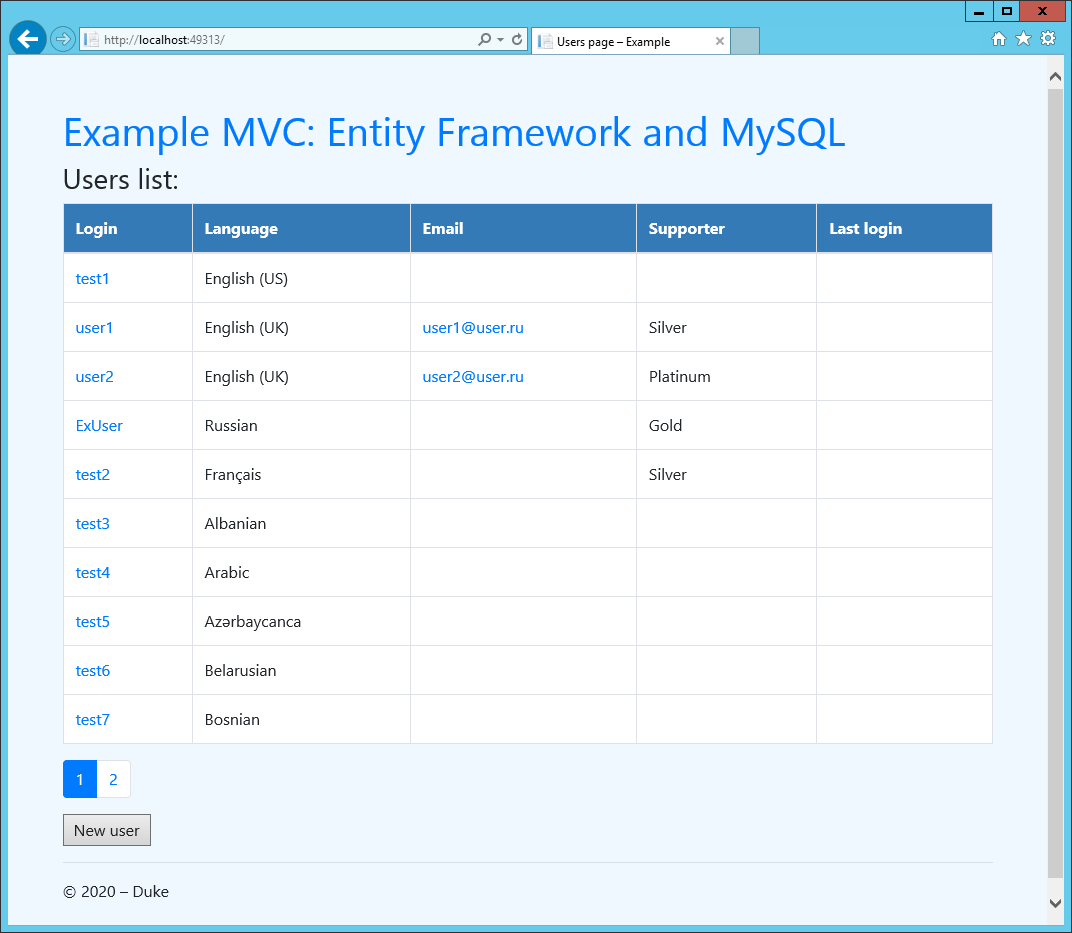 ASP.NET MVC — Entity Framework, MySQL и использование Dependency Resolver для выбора репозитория - 3