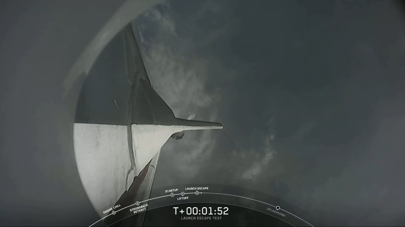 SpaceX успешно провела испытание системы спасения корабля Crew Dragon - 24