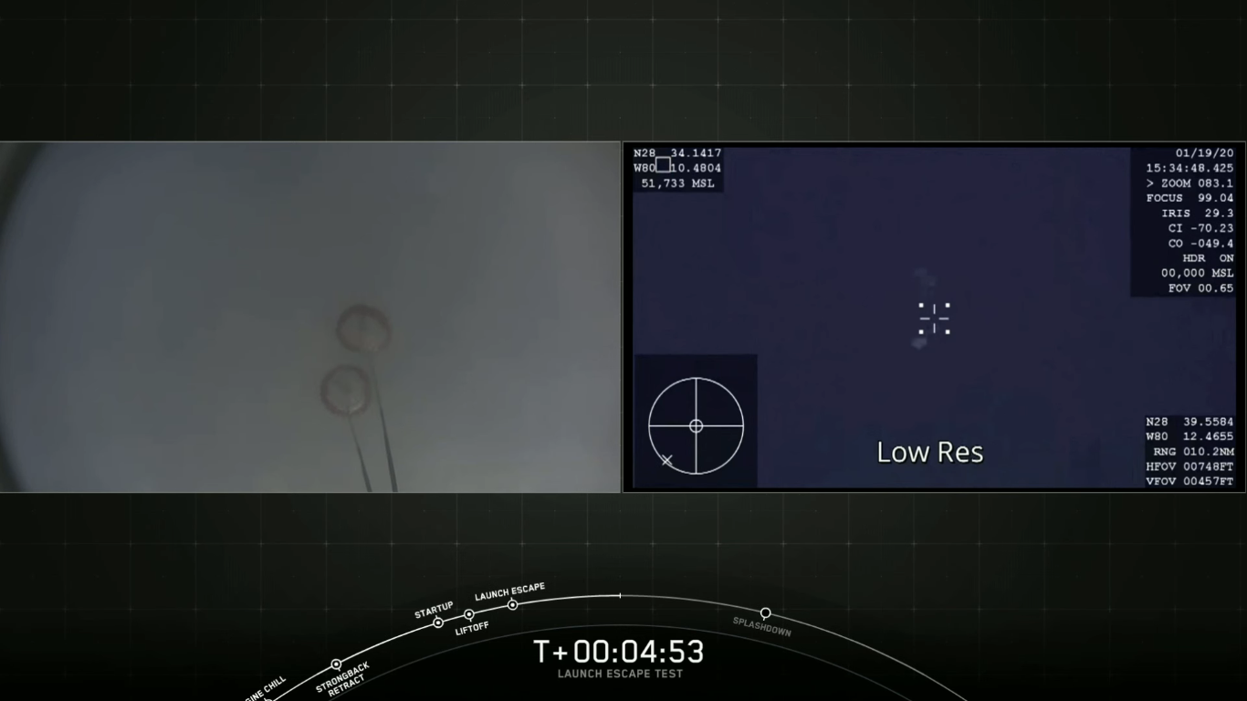 SpaceX успешно провела испытание системы спасения корабля Crew Dragon - 30