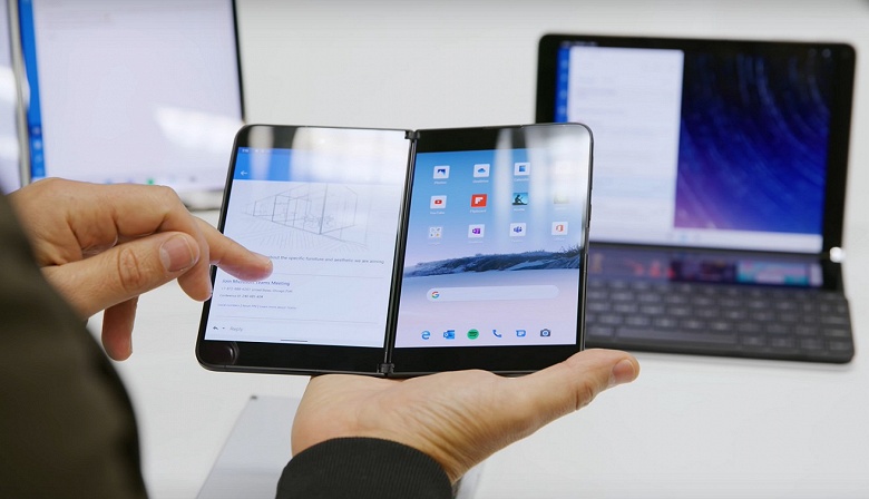 У Microsoft есть новый Surface с гибким экраном