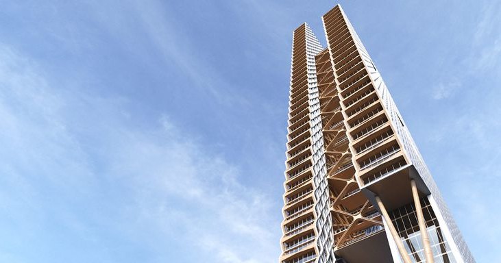 Почему древесина лучше бетона: деревянные небоскребы