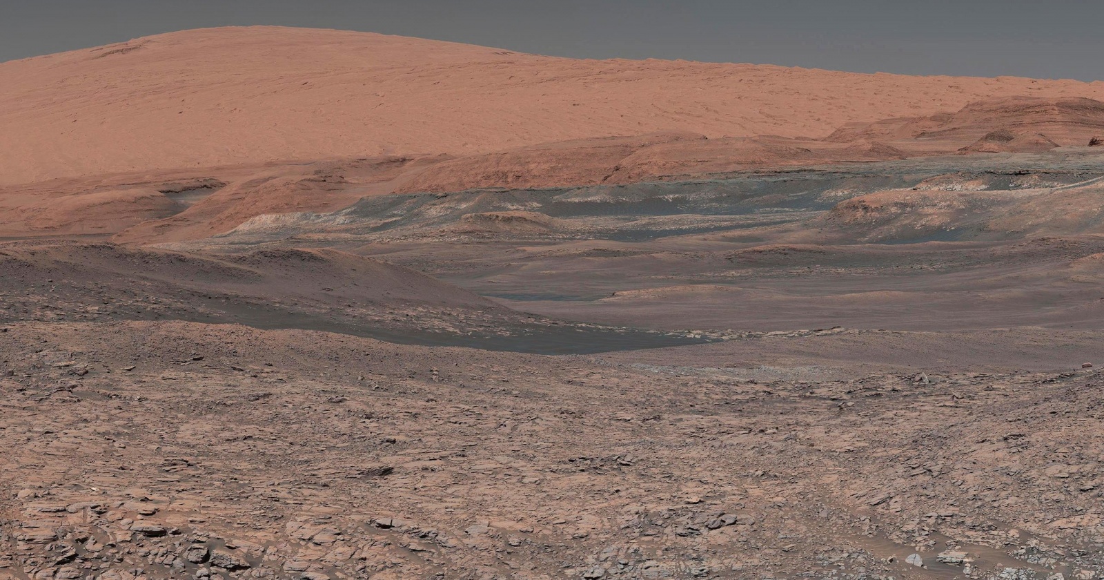 Соленое озеро обнаружено на Марсе