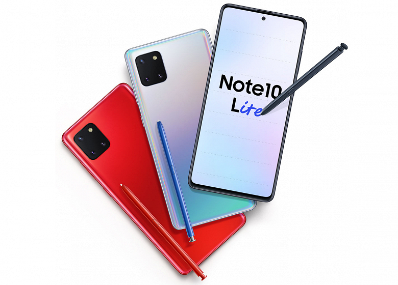 В России вышли недорогие флагманы Samsung Galaxy S10 Lite и Galaxy Note10 Lite