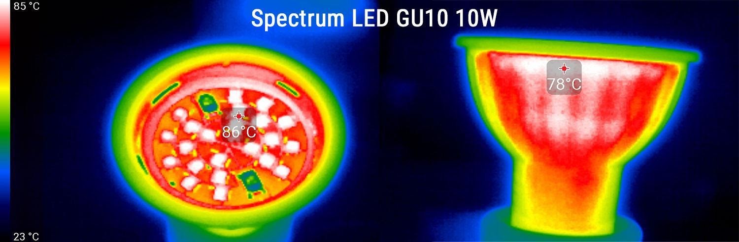 Обзор светодиодных ламп Spectrum Led GU10 из Европы - 11