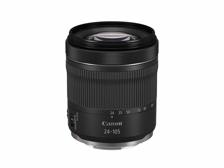 Объектив Canon RF 24–105mm F4–7.1 IS STM оценен в 400 долларов