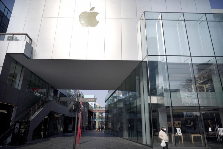 14 февраля Apple возобновит работу нескольких магазинов в Пекине