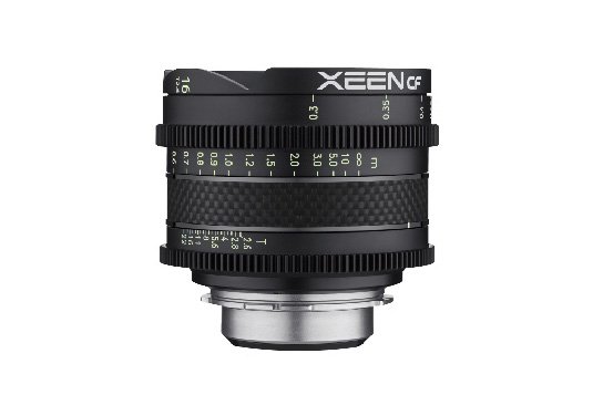 Компания Rokinon анонсировала объективы Xeen CF 16mm T2.6 и 35mm T1.5