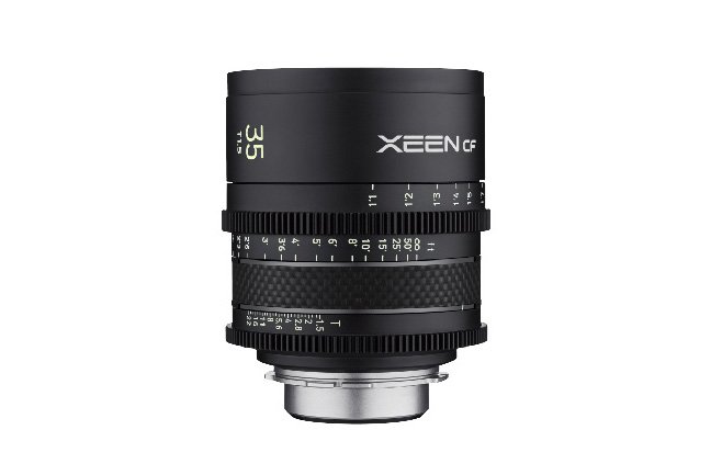 Компания Rokinon анонсировала объективы Xeen CF 16mm T2.6 и 35mm T1.5