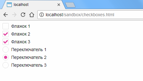 Стилизация флажков и переключателей с использованием CSS3 - 5 image