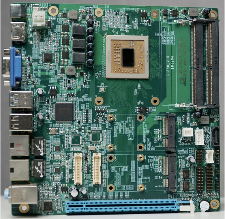 В мини-ПК Ruijie RG-CT7800 используется процессор Zhaoxin KaiXian - 2
