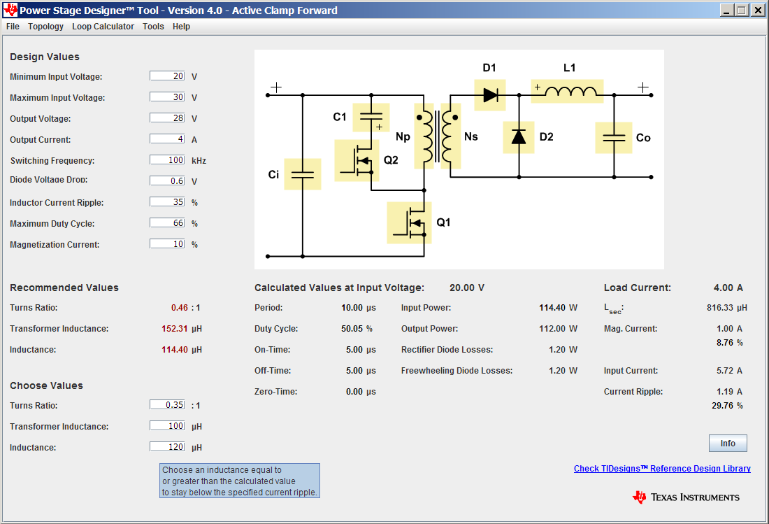 Утилита Power Stage Designer — инструмент разработчика силовой электроники - 2