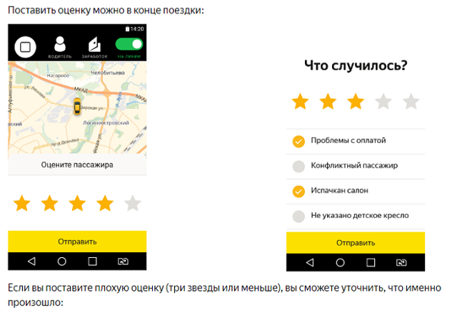 Рейтинг в Яндекс.Такси: короткий пост на серьёзную тему - 2