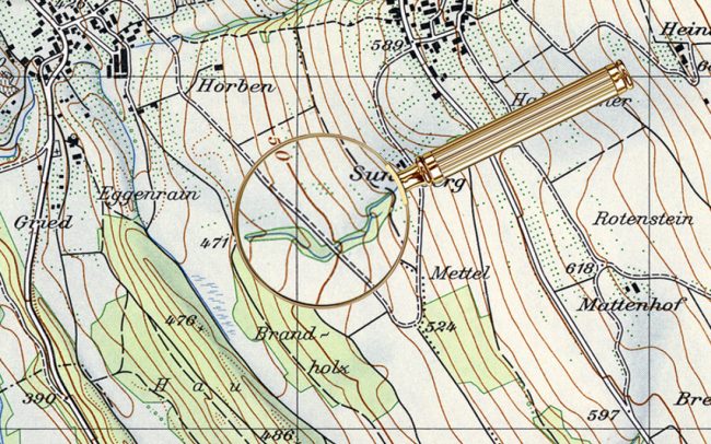 Пасхалки на топографических картах Швейцарии - 2