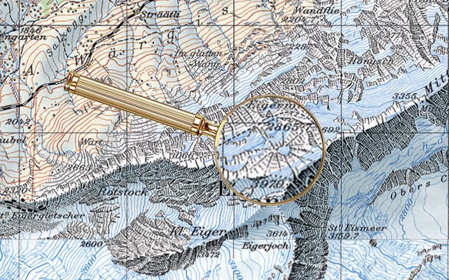 Пасхалки на топографических картах Швейцарии - 3