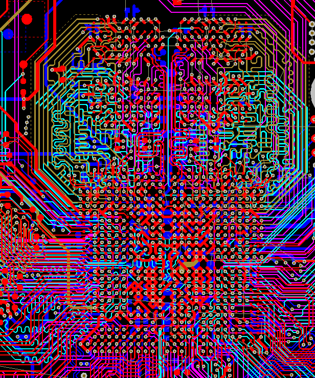 Разработка модуля на iMX8 от NXP. Особенности переноса трассировки DDR - 17 Разработка модуля на iMX8 от NXP. Особенности переноса трассировки DDR - 17