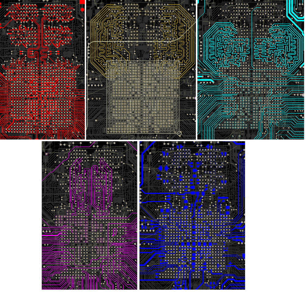 Разработка модуля на iMX8 от NXP. Особенности переноса трассировки DDR - 9 Разработка модуля на iMX8 от NXP. Особенности переноса трассировки DDR - 9