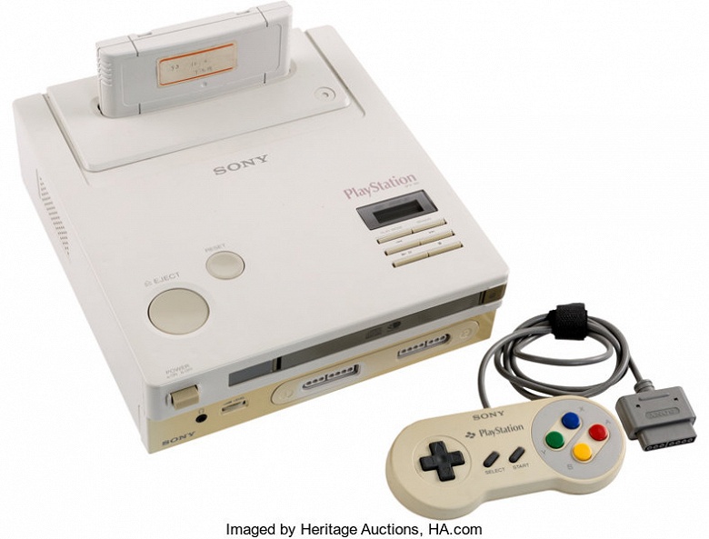 Уникальную игровую консоль Nintendo Play Station Super NES продали за 360 000 долларов