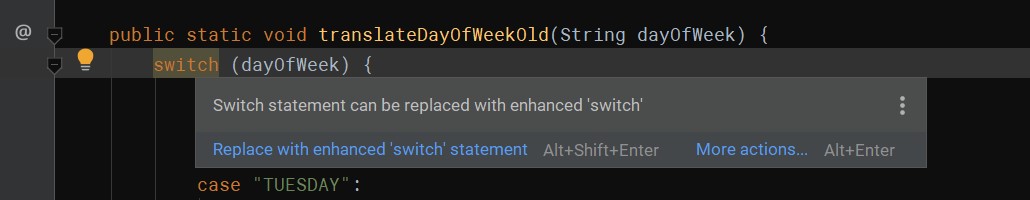 Java 14: Record, более лаконичный instanceof, упаковщик jpackage, switch-лямбды и текстовые блоки - 11 Java 14: Record, более лаконичный instanceof, упаковщик jpackage, switch-лямбды и текстовые блоки - 11
