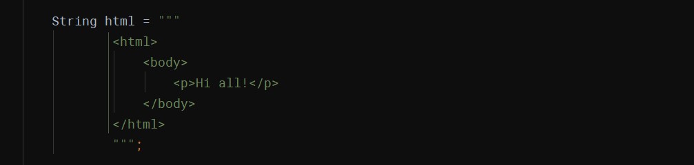 Java 14: Record, более лаконичный instanceof, упаковщик jpackage, switch-лямбды и текстовые блоки - 12 Java 14: Record, более лаконичный instanceof, упаковщик jpackage, switch-лямбды и текстовые блоки - 12