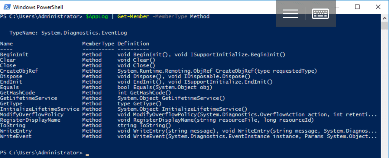 Что такое Windows PowerShell и с чем его едят? Часть 4: Работа с объектами, собственные классы - 14 Что такое Windows PowerShell и с чем его едят? Часть 4: Работа с объектами, собственные классы - 14
