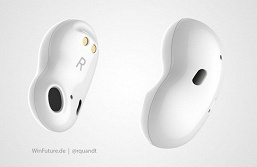 Дизайн интереснее, чем у AirPods. Беспроводные наушники Samsung Galaxy Buds нового поколения удивляет своим внешним видом