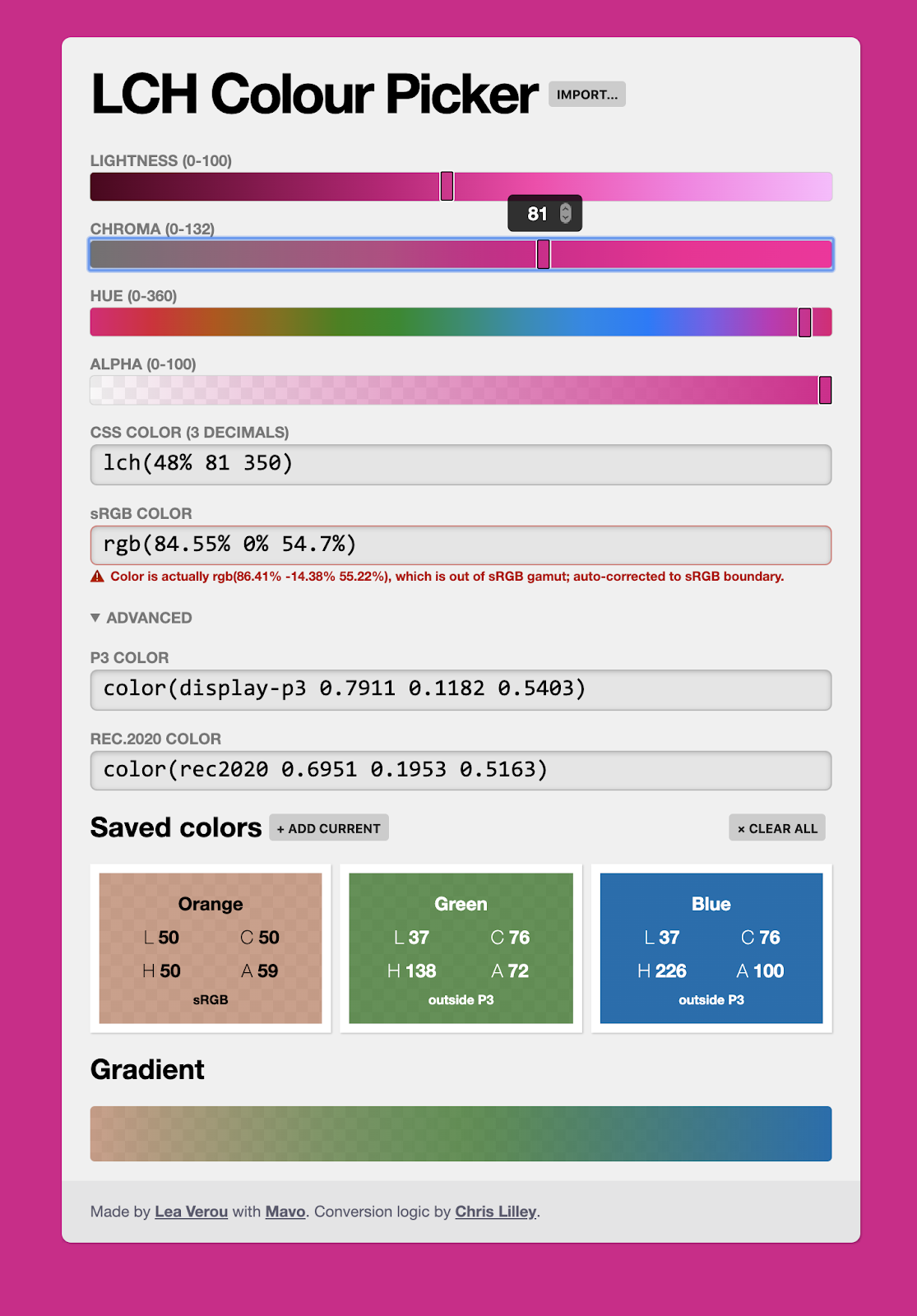 LCH-цвета в CSS - 7