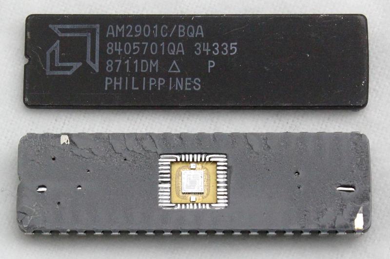 Внутри многокристального секционного микропроцессора Am2901 от AMD 1970-х годов - 4