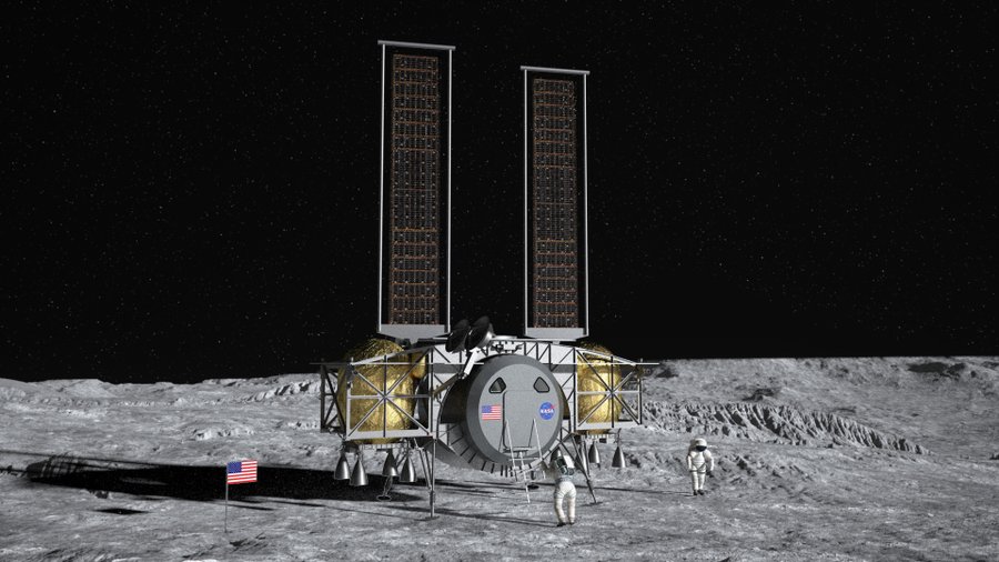НАСА выбрало три фирмы, которые будут участвовать в программе создания корабля для посадки на Луну - 2