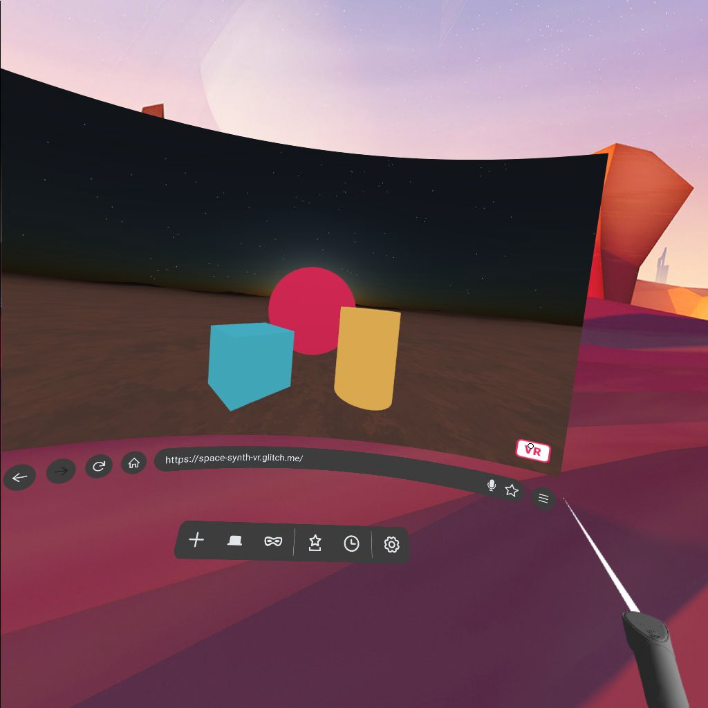 Firefox Reality в Oculus Go