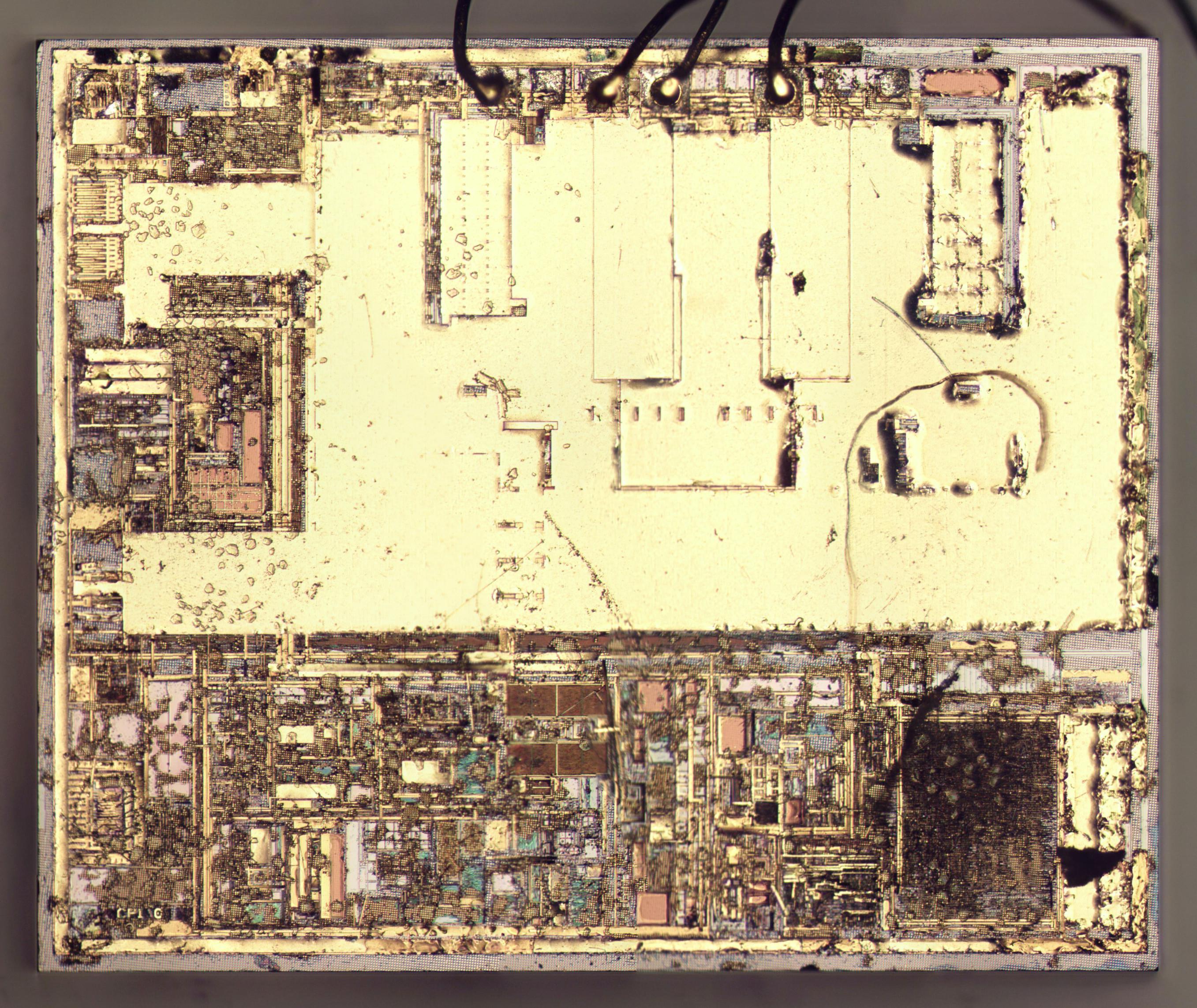 Вскрываем чип гальванической развязки с крохотным трансформатором внутри - 16