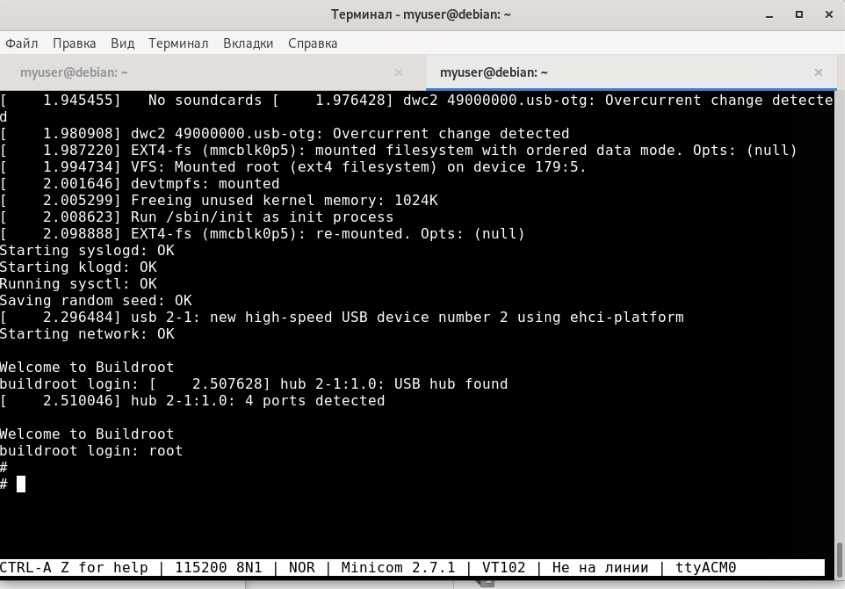 STM32MP1: U-Boot, Buildroot, Arch Linux и немного Debian - 12