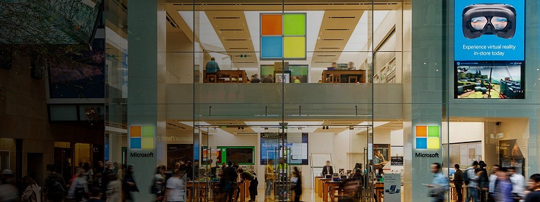 Microsoft провозглашает «новый подход к рознице»