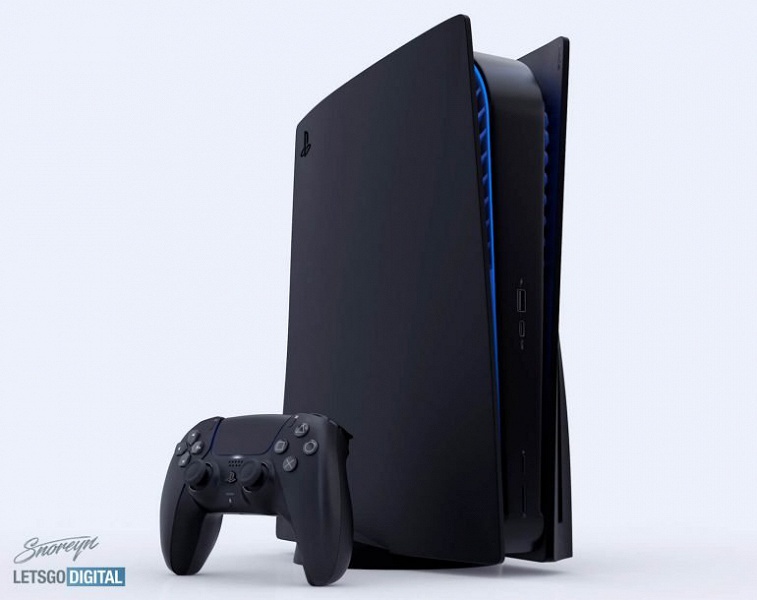 Как выглядит чёрная Sony PlayStation 5. В том числе в сравнении с Xbox Series X «бок о бок» 