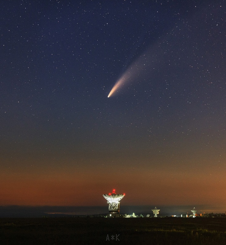 Прощаемся с кометой NEOWISE - 5