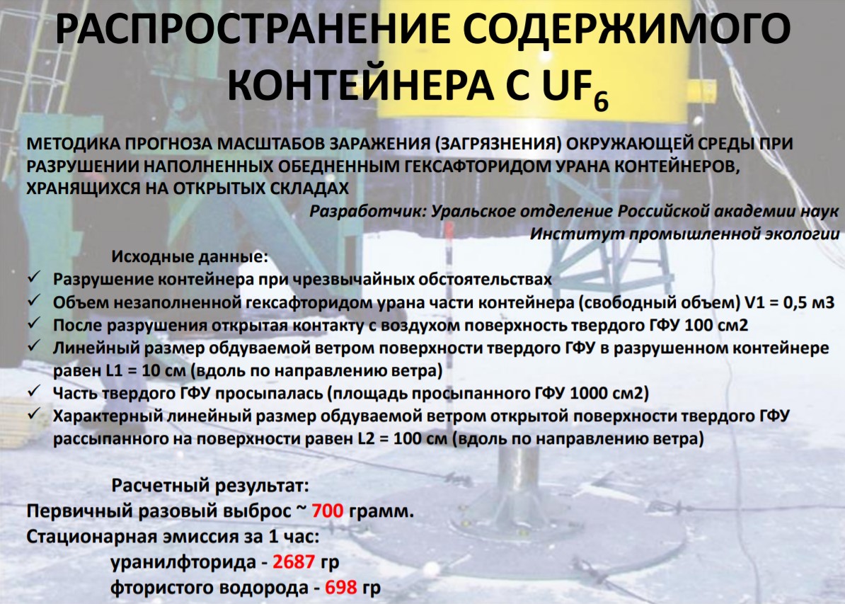 Ввоз немецких урановых хвостов в Россию. Часть 3: Риски и опасности при обращении с ОГФУ - 7