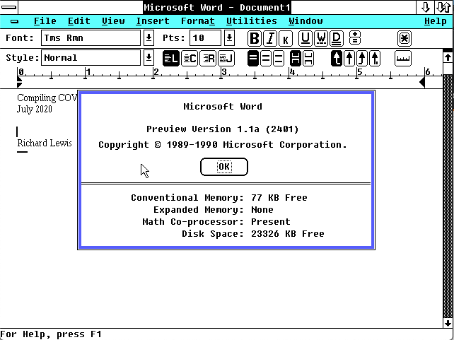 Компилируем Microsoft Word 1989 года - 7
