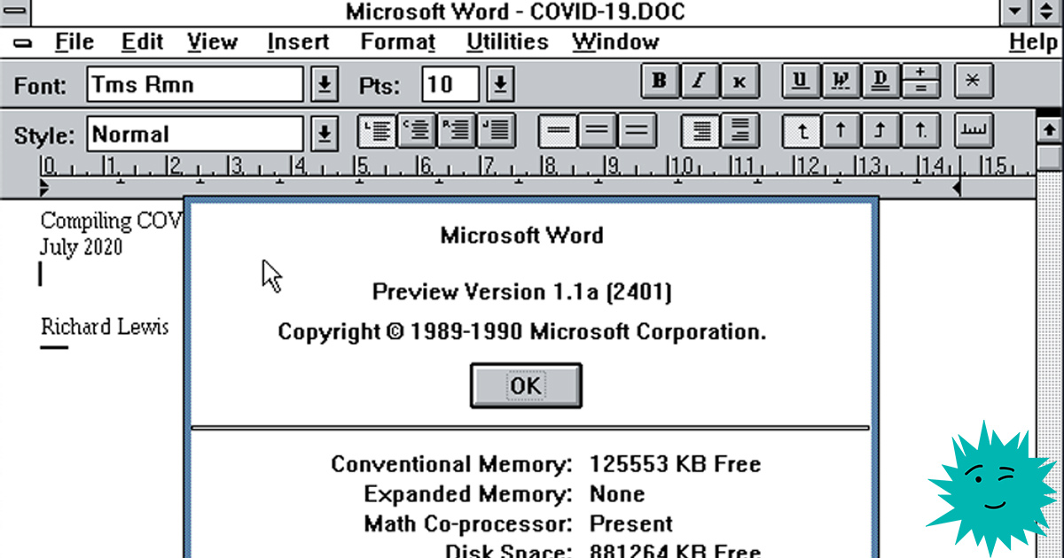 Компилируем Microsoft Word 1989 года - 1