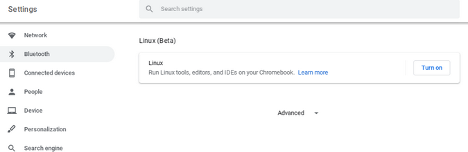 Запуск Linux-приложений на Chromebook - 5
